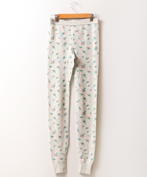 JEMORGAN(ジェーイーモーガン)の「JEMORGAN ワッフルブーケ柄レギンス(パック入)(レギンス/スパッツ・レディース・ホワイト/杢グレー・FREE)」の8枚目の写真