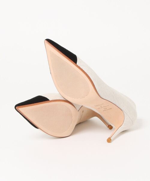 LA BELLE ETUDE（ラベルエチュード）の「【TSURU by Mariko Oikawa】 Imelda（パンプス・レディース・アイボリー/ブラック・LL/L/M）」の4枚目の写真