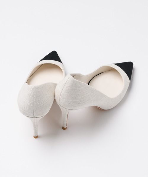 LA BELLE ETUDE（ラベルエチュード）の「【TSURU by Mariko Oikawa】 Imelda（パンプス・レディース・アイボリー/ブラック・LL/L/M）」の11枚目の写真