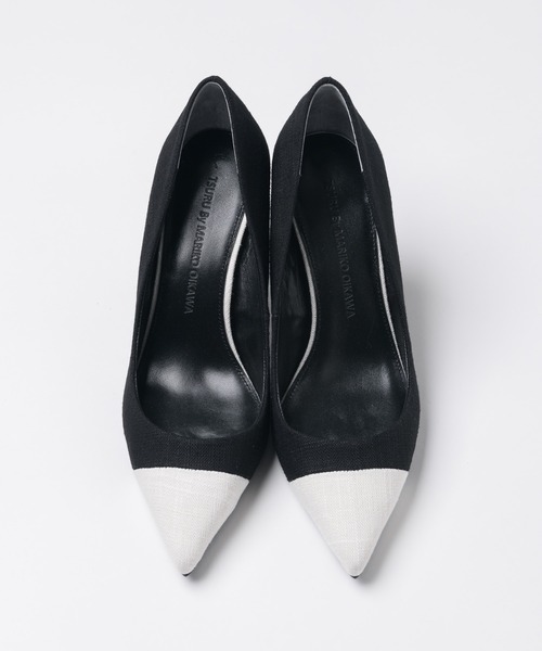 LA BELLE ETUDE（ラベルエチュード）の「【TSURU by Mariko Oikawa】 Imelda（パンプス・レディース・アイボリー/ブラック・LL/L/M）」の12枚目の写真