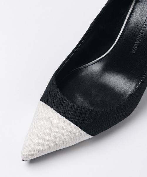 LA BELLE ETUDE（ラベルエチュード）の「【TSURU by Mariko Oikawa】 Imelda（パンプス・レディース・アイボリー/ブラック・LL/L/M）」の14枚目の写真