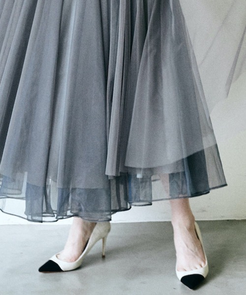 LA BELLE ETUDE（ラベルエチュード）の「【TSURU by Mariko Oikawa】 Imelda（パンプス・レディース・アイボリー/ブラック・LL/L/M）」の8枚目の写真