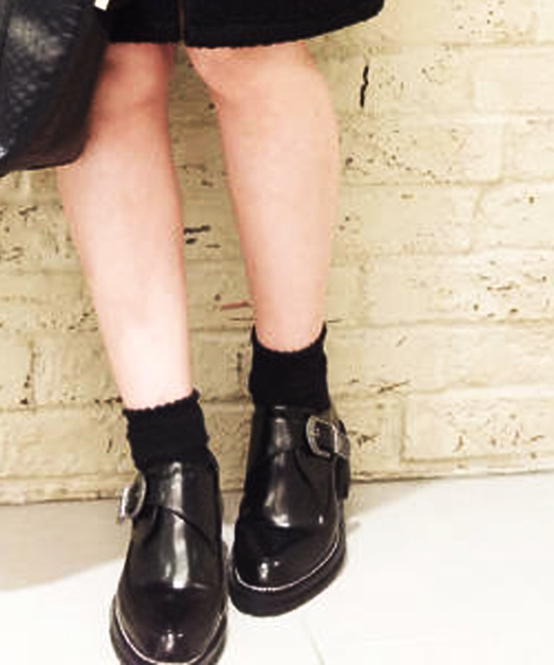 goocy（グーシー）の「ボリュームモンクシューズ（パンプス・レディース・ブラック系その他/ブラック・36/37/38）」の13枚目の写真