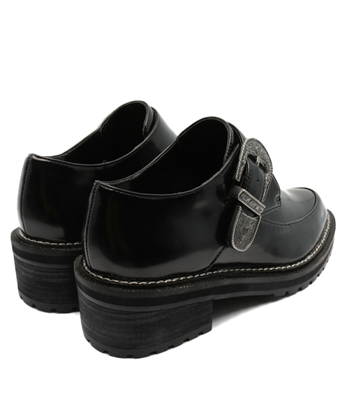 goocy（グーシー）の「ボリュームモンクシューズ（パンプス・レディース・ブラック系その他/ブラック・36/37/38）」の5枚目の写真