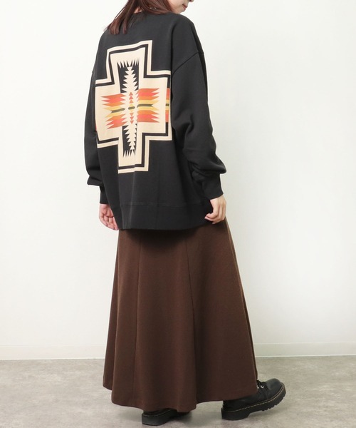 PENDLETON（ペンドルトン）の「【 PENDLETON / ペンドルトン 】 UNISEX SWEAT ユニセックス バックプリント スウェット MNY（スウェット・メンズ・ブラック/ベージュ/グレイッシュベージュ・M/L/XL）」の2枚目の写真