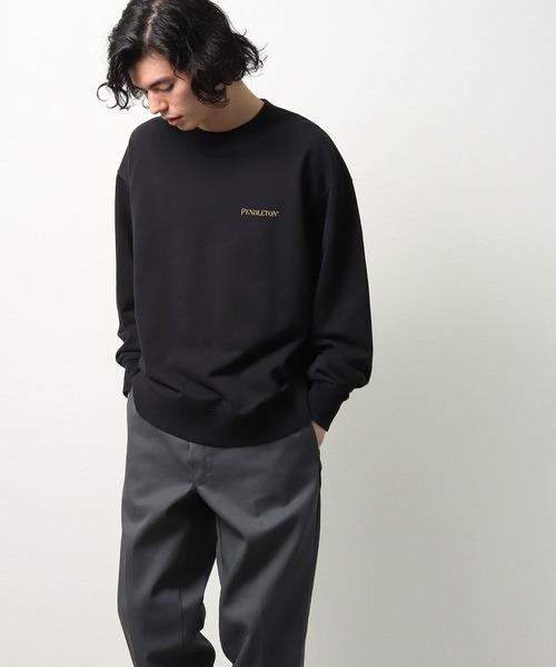 PENDLETON（ペンドルトン）の「【 PENDLETON / ペンドルトン 】 UNISEX SWEAT ユニセックス バックプリント スウェット MNY（スウェット・メンズ・ブラック/ベージュ/グレイッシュベージュ・M/L/XL）」の17枚目の写真