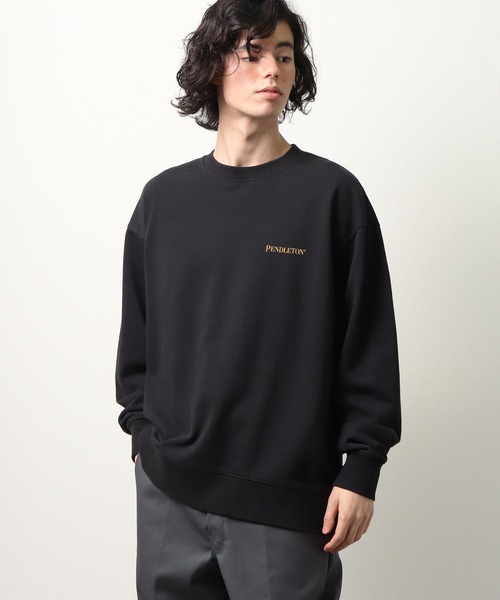 PENDLETON（ペンドルトン）の「【 PENDLETON / ペンドルトン 】 UNISEX SWEAT ユニセックス バックプリント スウェット MNY（スウェット・メンズ・ブラック/ベージュ/グレイッシュベージュ・M/L/XL）」の15枚目の写真