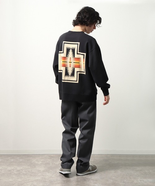 PENDLETON（ペンドルトン）の「【 PENDLETON / ペンドルトン 】 UNISEX SWEAT ユニセックス バックプリント スウェット MNY（スウェット・メンズ・ブラック/ベージュ/グレイッシュベージュ・M/L/XL）」の22枚目の写真