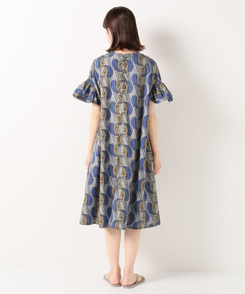 IENA（イエナ）の「エミカルミニワンピース◆（ワンピース・レディース・カーキ/ブルー系その他・38/36）」の9枚目の写真