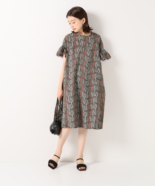 IENA（イエナ）の「エミカルミニワンピース◆（ワンピース・レディース・カーキ/ブルー系その他・38/36）」の3枚目の写真