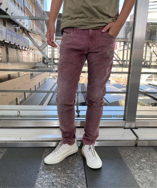 DIESEL（ディーゼル）の「FW21 メンズ  デニムパンツ ストレート デニム コーデュロイ カラー（デニムパンツ・メンズ・ブラウン/ピンク/ブルー・32inch/30inch/28inch/34inch/36inch/31inch/29inch/26inch/27inch/33inch）」の7枚目の写真