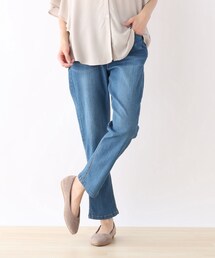 SHOO・LA・RUE | 【S-3L/標準丈/3Dスキャン】スラウチーテーパードパンツ(その他パンツ)