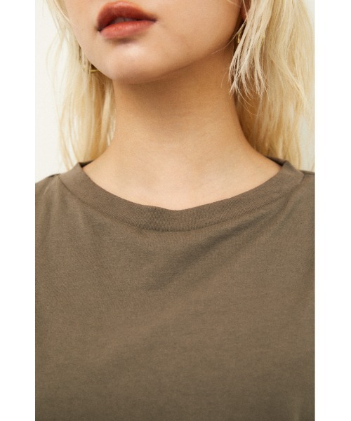 LAGUA GEM（ラグアジェム）の「SHOULDER TUCK CUT TOPS（タンクトップ・レディース・ホワイト/ブラウン/ブラック・FREE）」の15枚目の写真