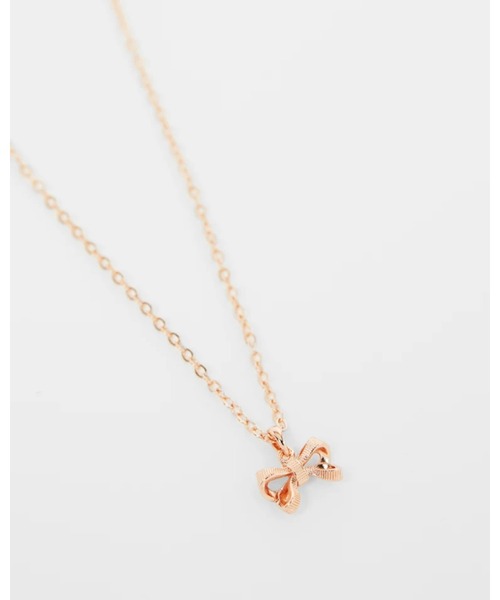 Ted Baker（テッドベーカー）の「PETRAE  プチリボン ペンダント（ネックレス・レディース・ゴールド系その他・O/S）」の6枚目の写真