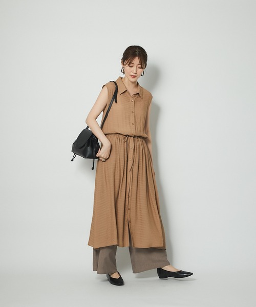 un dix cors（アンディコール）の「mionotis(ミオノティス)　スクエアトゥフラットパンプス（パンプス・レディース・ブラウン/ブラック/ホワイト系その他・37/36/38）」の6枚目の写真