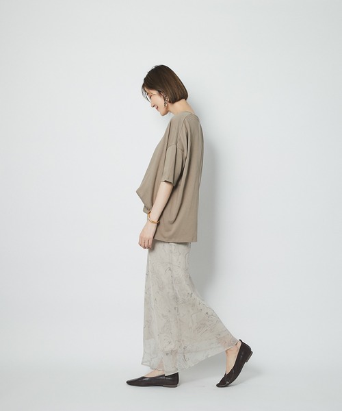 un dix cors（アンディコール）の「mionotis(ミオノティス)　スクエアトゥフラットパンプス（パンプス・レディース・ブラウン/ブラック/ホワイト系その他・37/36/38）」の17枚目の写真