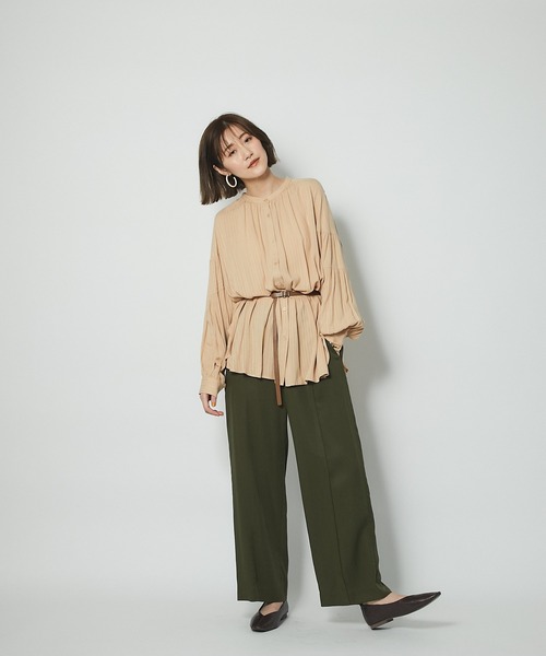 un dix cors（アンディコール）の「mionotis(ミオノティス)　スクエアトゥフラットパンプス（パンプス・レディース・ブラウン/ブラック/ホワイト系その他・37/36/38）」の20枚目の写真