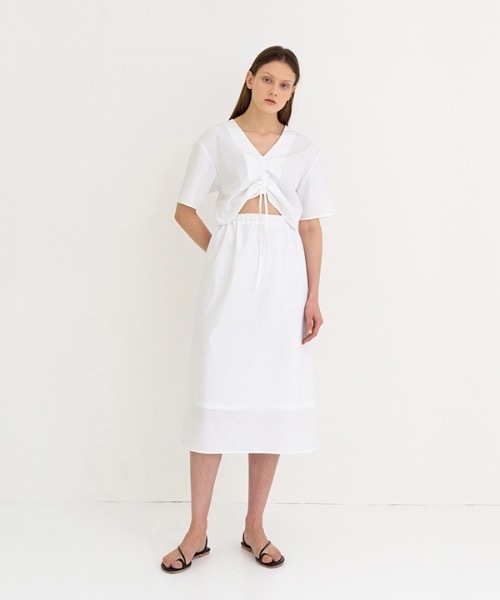 Nota ミドルストリング ロングワンピース Middle String Long Dress ワンピース Nota 韓国ブランド ノタ のファッション通販 Zozotown