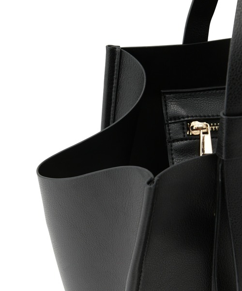 ROPE' PICNIC（ロペピクニック）の「【軽量】フラットリボンハンドルA4トートバッグ（トートバッグ・レディース・ブラック/キャメル/ピンク系その他2・FREE）」の15枚目の写真