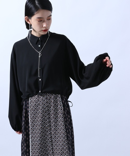 HARE（ハレ）の「ショートSTRINGシャツ(HARE)（シャツ/ブラウス