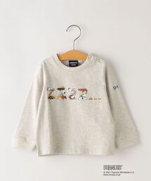 SHIPS（シップス）の「SHIPS KIDS:スヌーピー 長袖 TEE(80～90cm)（Tシャツ/カットソー・キッズ）」