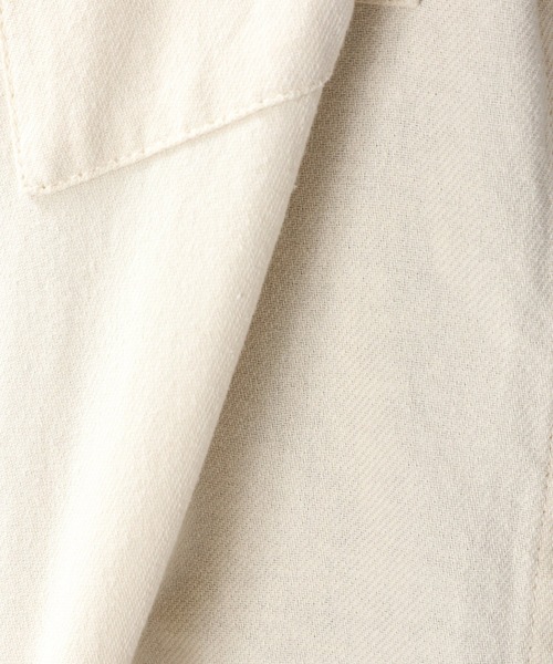 RAGEBLUE(レイジブルー)の「<USAコットン使用>ツイルCPOシャツ/ジャケット/203132(シャツ/ブラウス・メンズ・ホワイト/パープル/オリーブ・MEDIUM/LARGE)」の6枚目の写真