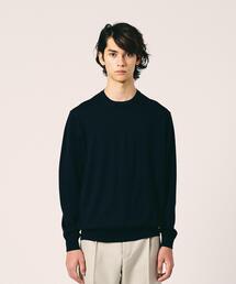 UNITED ARROWS | <UNITED ARROWS> ハイゲージ クルーネック ニット(ニット/セーター)