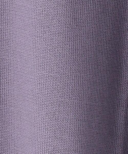 UNITED ARROWS(ユナイテッドアローズ)の「<UNITED ARROWS> ハイゲージ クルーネック ニット(ニット/セーター・メンズ・ブラック/ネイビー/ダークグレー/ナチュラル/ライラック・S/M/L/XL)」の17枚目の写真