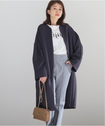 ダンボールニットドルマンコート
