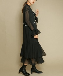 KBF | シアーラッフルワンピース(ワンピース)