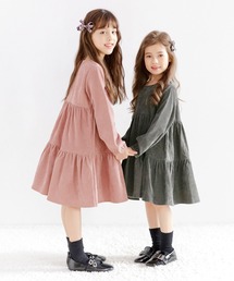 美品】DIOR アイボリー コーデュロイ ワンピース 6（110） 長袖 楽天