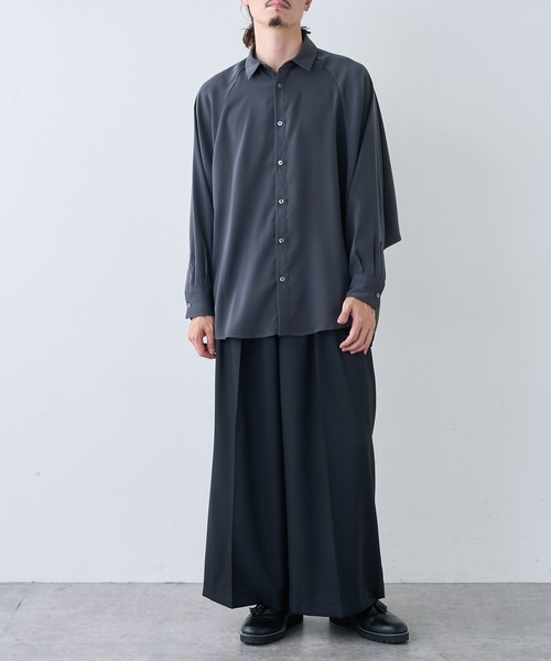 Lui's（ルイス）の「HAKAMA/ハカマパンツ（スラックス・メンズ・ブラック/ワインレッド・SMALL/MEDIUM）」の8枚目の写真
