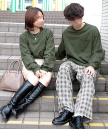 PairPair | ポケット付きBASICロンT(ユニセックス)(Tシャツ/カットソー)