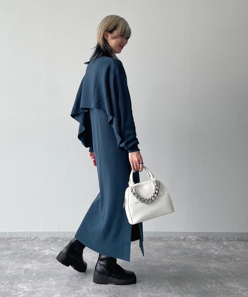 PAGEBOY（ページボーイ）の「チェーンミニボストンバッグ（ショルダーバッグ・レディース・ブラック/オフホワイト/グリーン/シルバー/ブルー・FREE）」の22枚目の写真