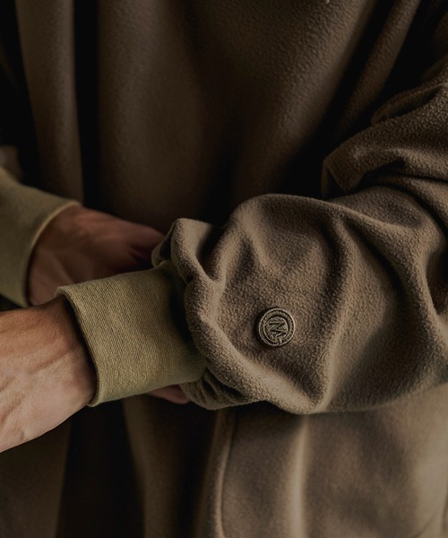 GORDON MILLER(ゴードンミラー)の「GORDON MILLER(ゴードンミラー) MICRO FLEECE ANORAK ( マイクロフリースアノラック)(2colors)(Men's)(21A-GM013)(パーカー・メンズ・ブラック/タン・M/L)」の20枚目の写真