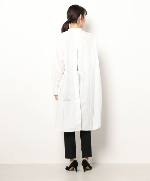 note et silence （ノートエシロンス）の「◇【AMB100貨】タイプライター バックスリットシャツ（シャツ/ブラウス・レディース・ホワイト・FREE）」の13枚目の写真