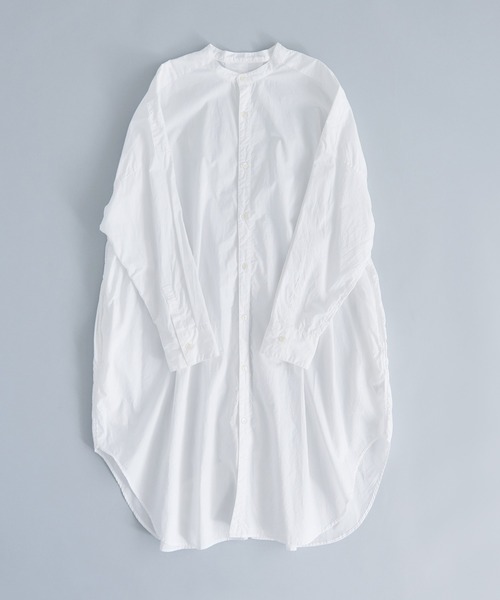 note et silence （ノートエシロンス）の「◇【AMB100貨】タイプライター バックスリットシャツ（シャツ/ブラウス・レディース・ホワイト・FREE）」の9枚目の写真