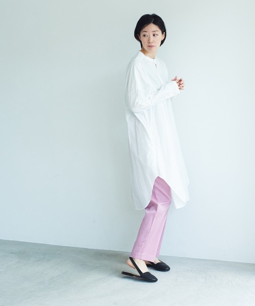 note et silence （ノートエシロンス）の「◇【AMB100貨】タイプライター バックスリットシャツ（シャツ/ブラウス・レディース・ホワイト・FREE）」の16枚目の写真