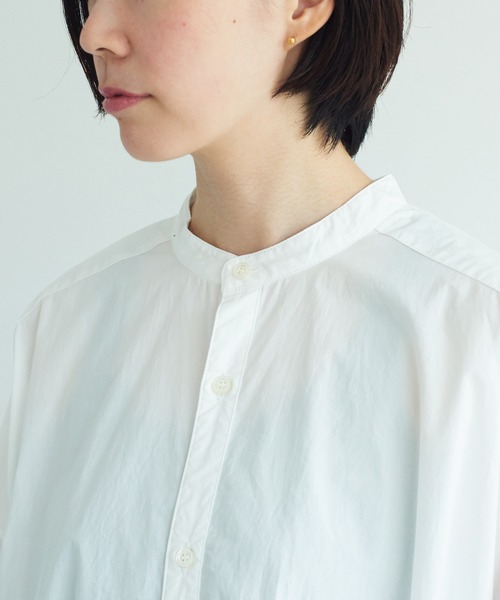 note et silence （ノートエシロンス）の「◇【AMB100貨】タイプライター バックスリットシャツ（シャツ/ブラウス・レディース・ホワイト・FREE）」の21枚目の写真