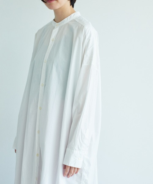 note et silence （ノートエシロンス）の「◇【AMB100貨】タイプライター バックスリットシャツ（シャツ/ブラウス・レディース・ホワイト・FREE）」の12枚目の写真