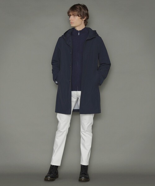 MACKINTOSH LONDON（マッキントッシュ ロンドン）の「【DUNKELD HOOD ML】テクニカルフーデッドコート（その他アウター・メンズ・ライトベージュ/ネイビー・40/38/42/36）」の15枚目の写真