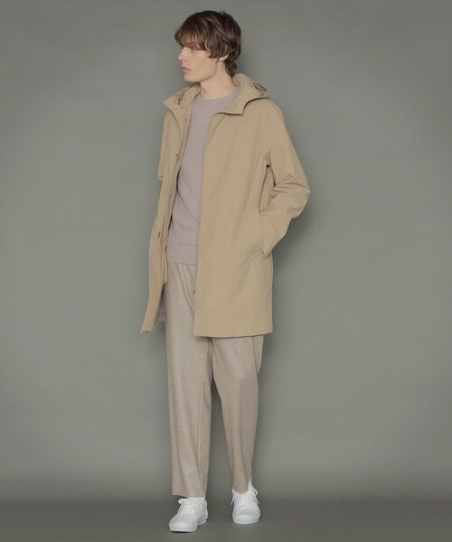 MACKINTOSH LONDON（マッキントッシュ ロンドン）の「【DUNKELD HOOD ML】テクニカルフーデッドコート（その他アウター・メンズ・ライトベージュ/ネイビー・40/38/42/36）」の5枚目の写真