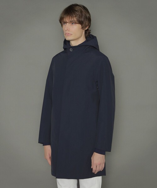 MACKINTOSH LONDON（マッキントッシュ ロンドン）の「【DUNKELD HOOD ML】テクニカルフーデッドコート（その他アウター・メンズ・ライトベージュ/ネイビー・40/38/42/36）」の7枚目の写真