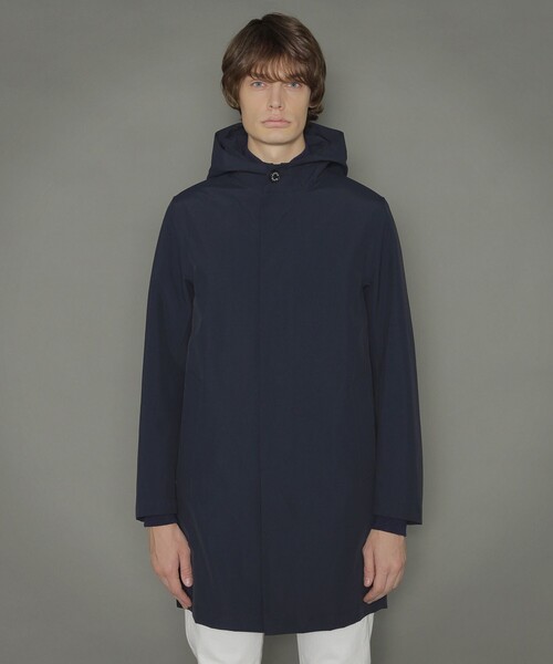 MACKINTOSH LONDON（マッキントッシュ ロンドン）の「【DUNKELD HOOD ML】テクニカルフーデッドコート（その他アウター・メンズ・ライトベージュ/ネイビー・40/38/42/36）」の13枚目の写真