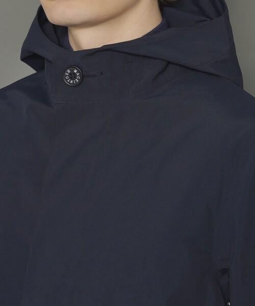 MACKINTOSH LONDON（マッキントッシュ ロンドン）の「【DUNKELD HOOD ML】テクニカルフーデッドコート（その他アウター・メンズ・ライトベージュ/ネイビー・40/38/42/36）」の3枚目の写真