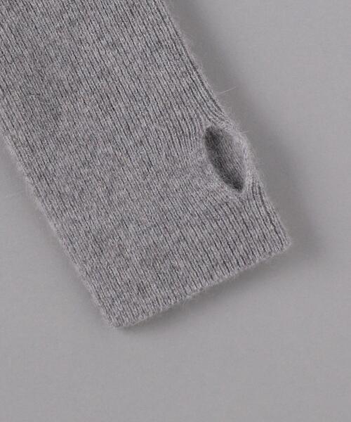 BATONER(バトナー)の「<BATONER(バトナー)>ハイネック チュニックニット(ニット/セーター・レディース・グレー/オリーブ・1)」の16枚目の写真