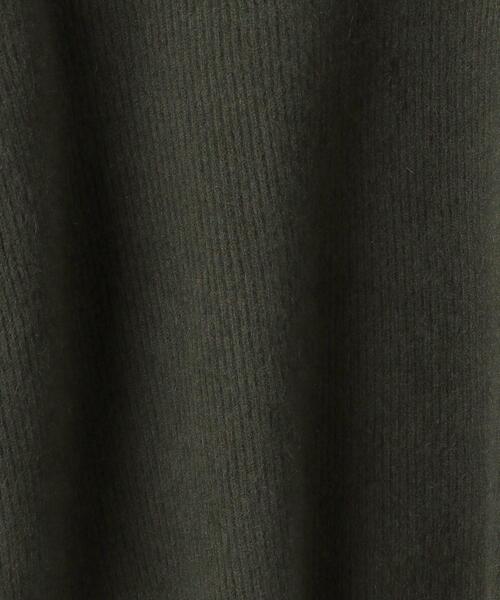 BATONER(バトナー)の「<BATONER(バトナー)>ハイネック チュニックニット(ニット/セーター・レディース・グレー/オリーブ・1)」の20枚目の写真