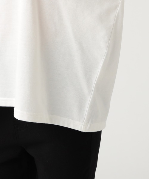 CECIL McBEE（セシルマクビー）の「アニマルロゴプリントトップス（Tシャツ/カットソー・レディース・ブラック/オフホワイト・MEDIUM）」の11枚目の写真