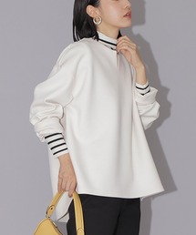 NATURAL BEAUTY BASIC | ラウンドヘムダンボールプルオーバー(Tシャツ/カットソー)