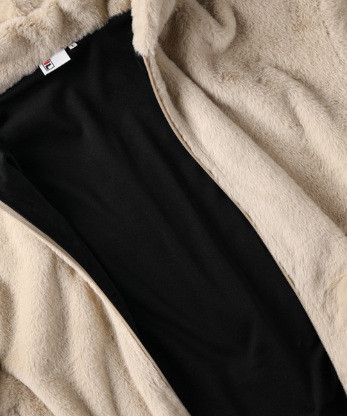 FILA（フィラ）の「【FILA】フェイクファーパーカー（その他アウター・レディース・ブルー/ライトベージュ/ブラック・L/M）」の21枚目の写真